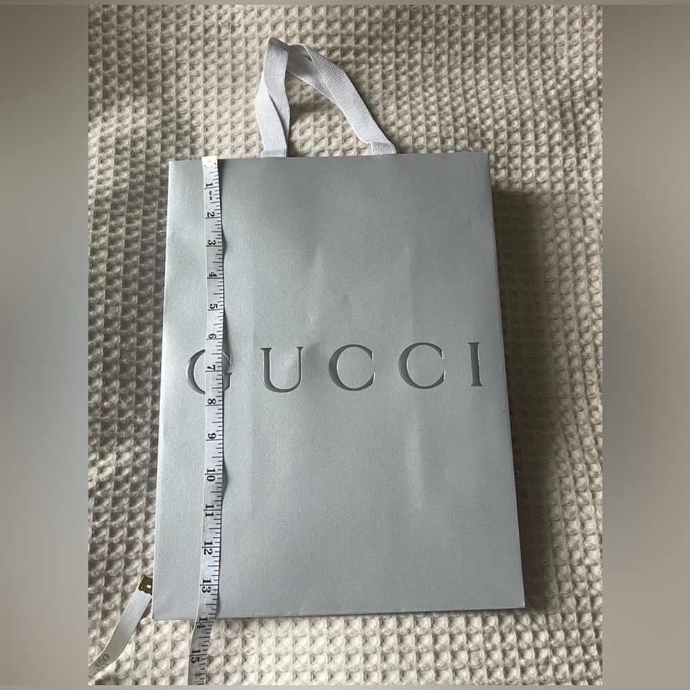 Gucci shopping bag paper gift bag
